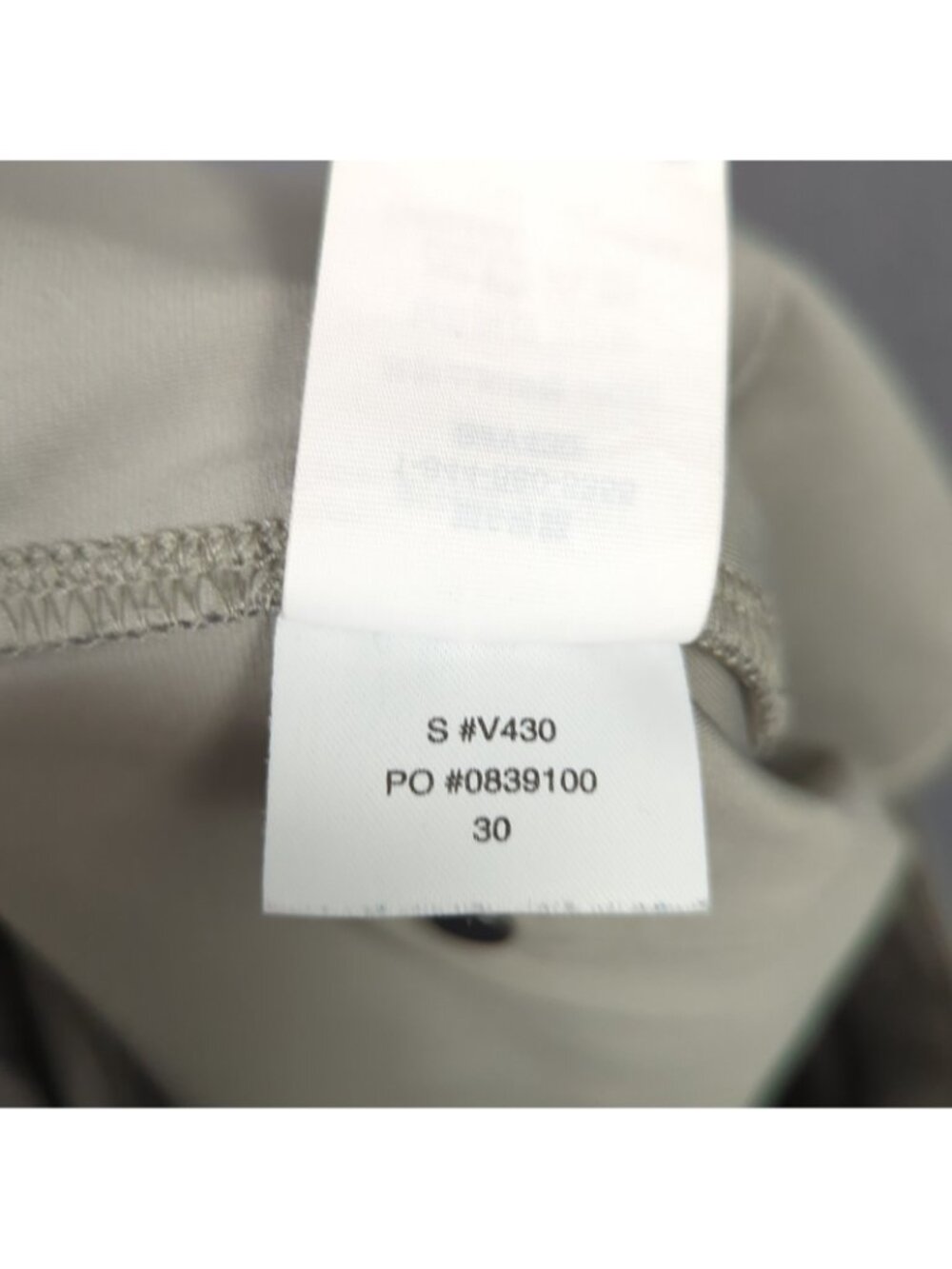 Vuori Meta Pants Men's 30 Gray 5 Pocket Chino Performance Stretch Casual - Picture 13 of 14